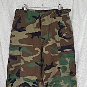 Trousers Hot Weather Woodland Camouflage Pattern size small regular
